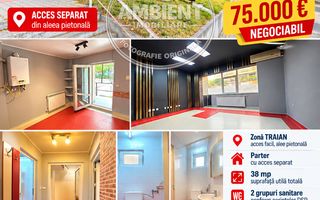 SPAȚIU COMERCIAL - Ap.artament 1 cameră, VASLUI - zona TRAIAN - AUTOMOMENT; - Poză 1