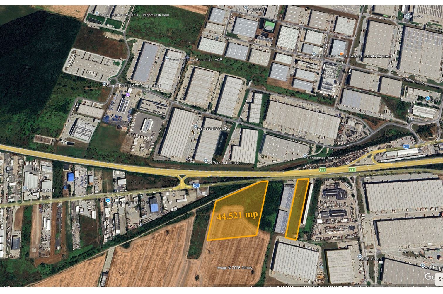 Teren industrial premium – A1 București–Pitești - 4,5 ha - Schiță 4