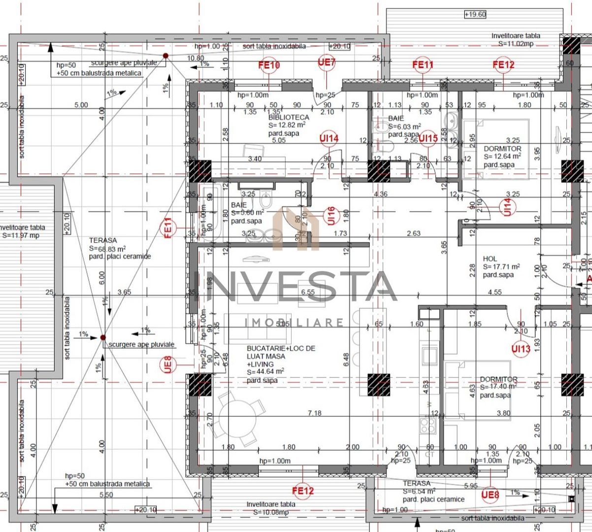 Penthouse de lux cu vedere la lac si terasa de 75 mp, Intre Lacuri - Schiță 16