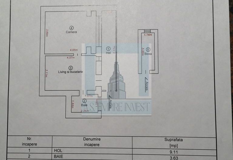 Apartament elegant în zona centrală, cu curte și intrare individuală - Poză 17