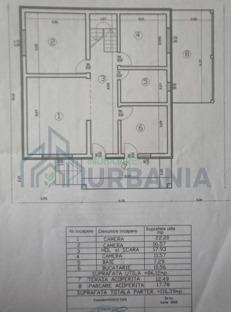 Casă de vânzare în Tomești, zonă liniștită, acces asfaltat - Poză 8