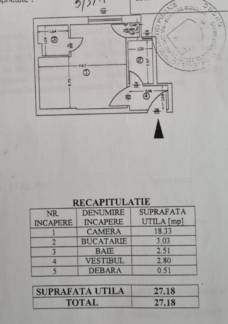 Studio exclusivist in zona Garii de Nord - Poză 31