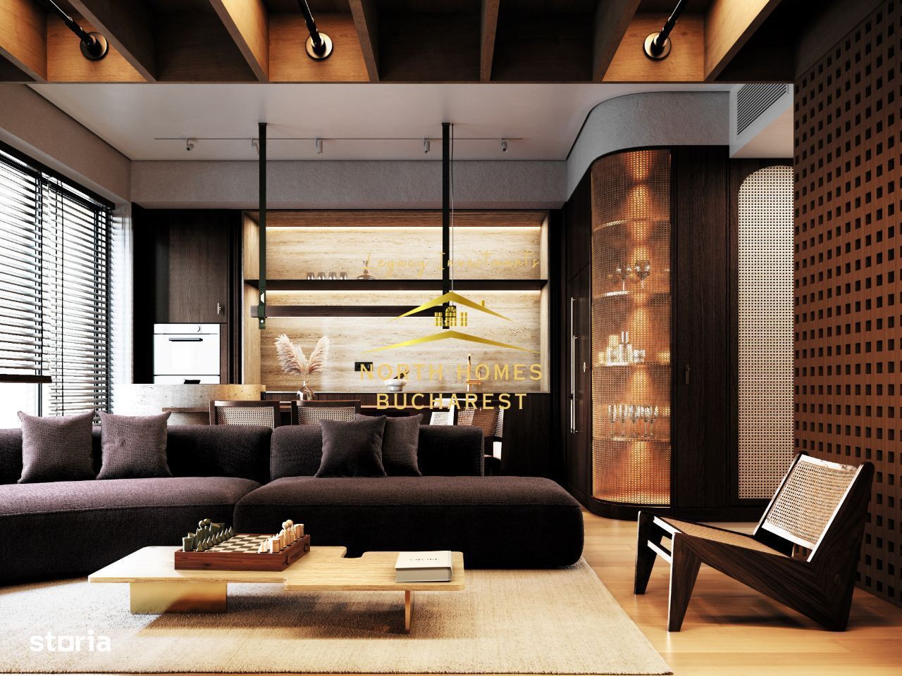 Apartament de lux 3 camere de tip duplex cu curte proprie - Domenii - Poză 13