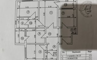 4 camere Drumu Taberei - 1892 - Schiță 9