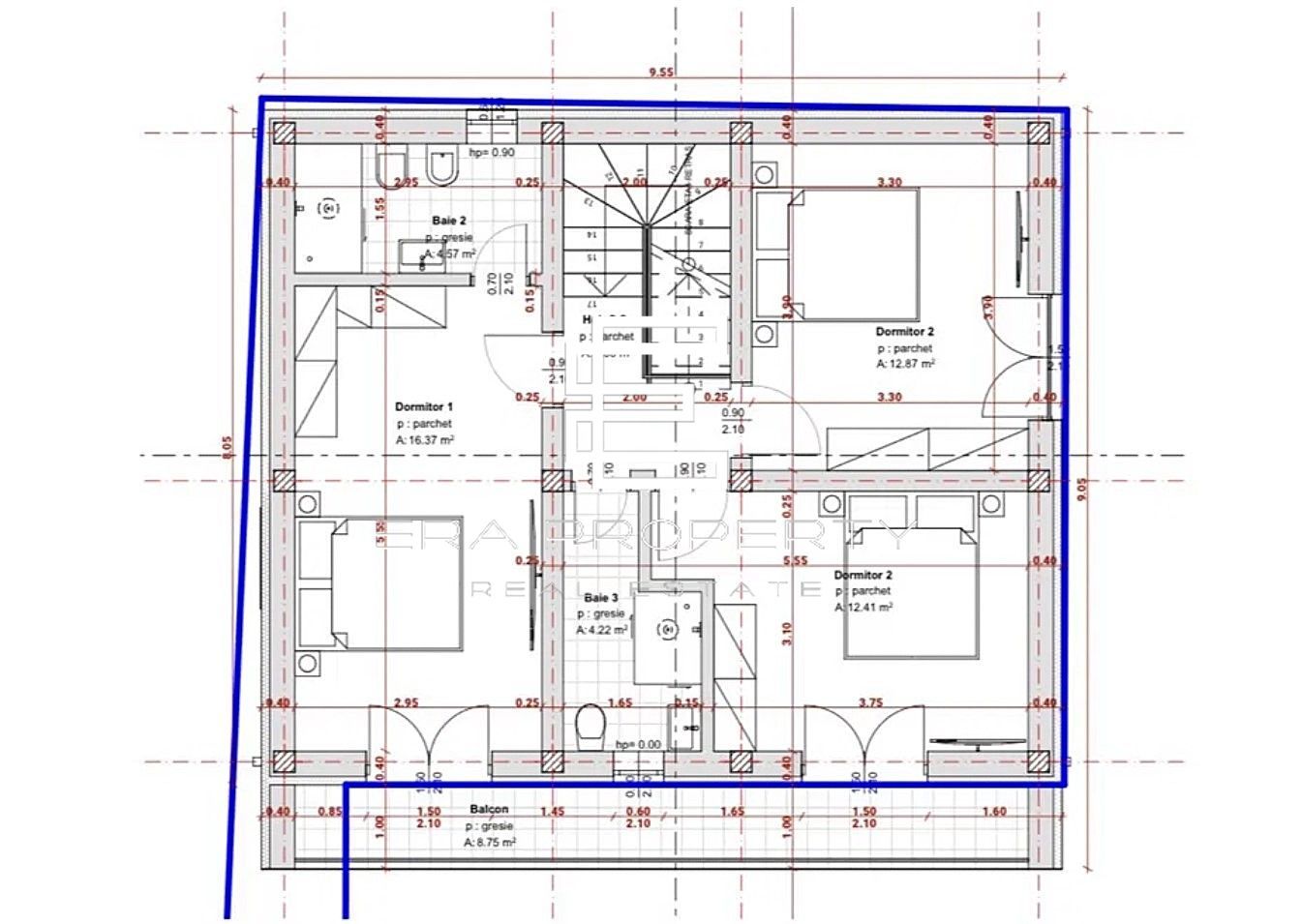 Casă nouă, clasă energetică A, teren 335 mp, Sibiu zona Turnisor - Schiță 6