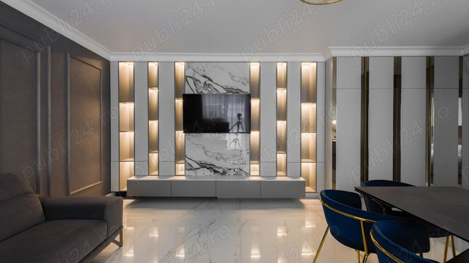 Vând apartament 3 camere complet mobilat și utilat - Poză 6