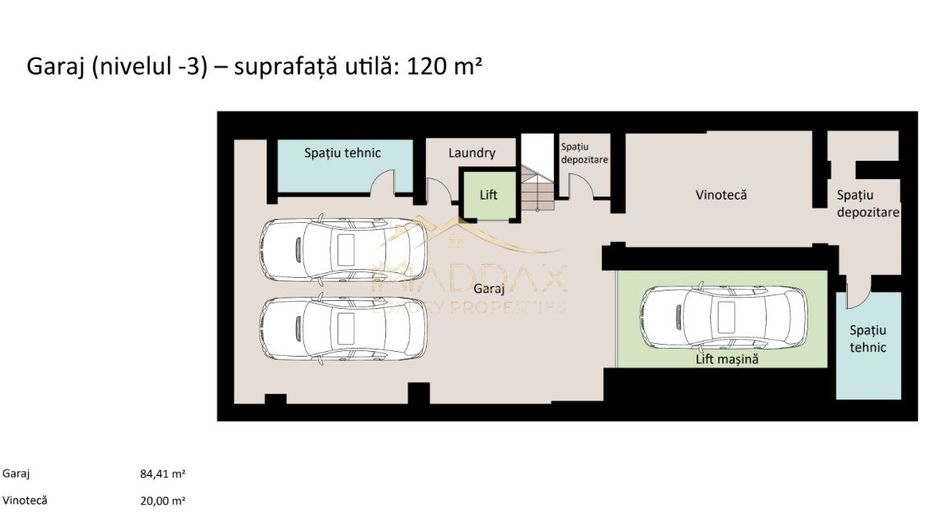 Extraordinary Penthouse *380 SQM useful* 3 parking // Primaverii - Schiță 58