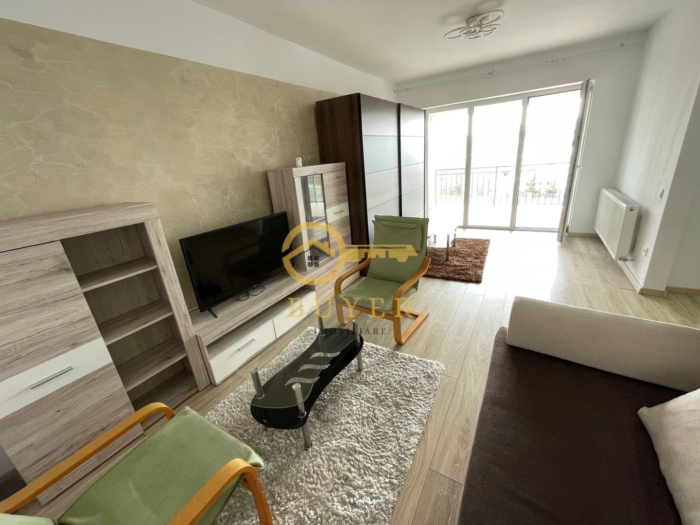 Apartament cu o camera mobilat si utilat- Balcon mare, lift - Poză 4