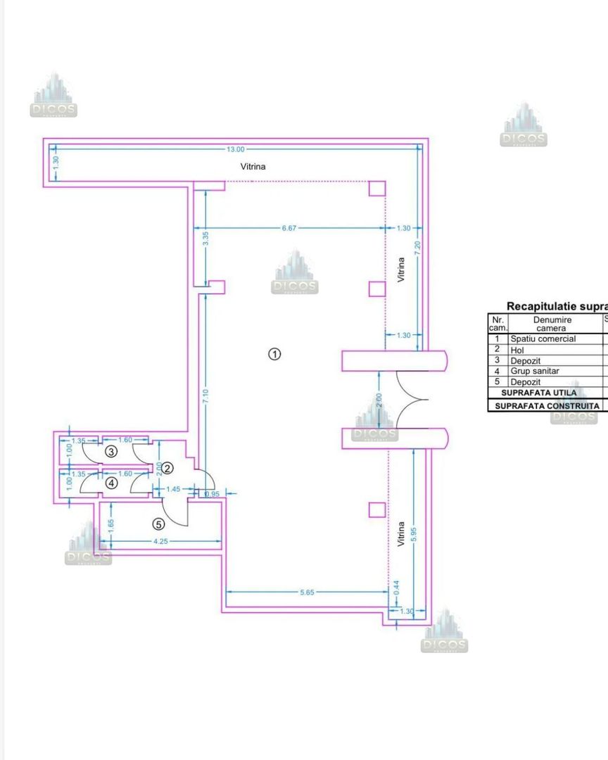 Spațiu comercial ultracentral – 26 ml vitrină, lângă Turn - Poză 2