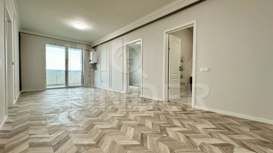 Apartament 3 camere, imobil nou finalizat cu CF, finisat, zona Intre Lacuri - Poză 1