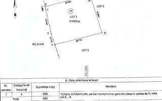 Teren intravilan 560 mp in Breaza de Jos, 19,80 ml deschidere - Schiță 8