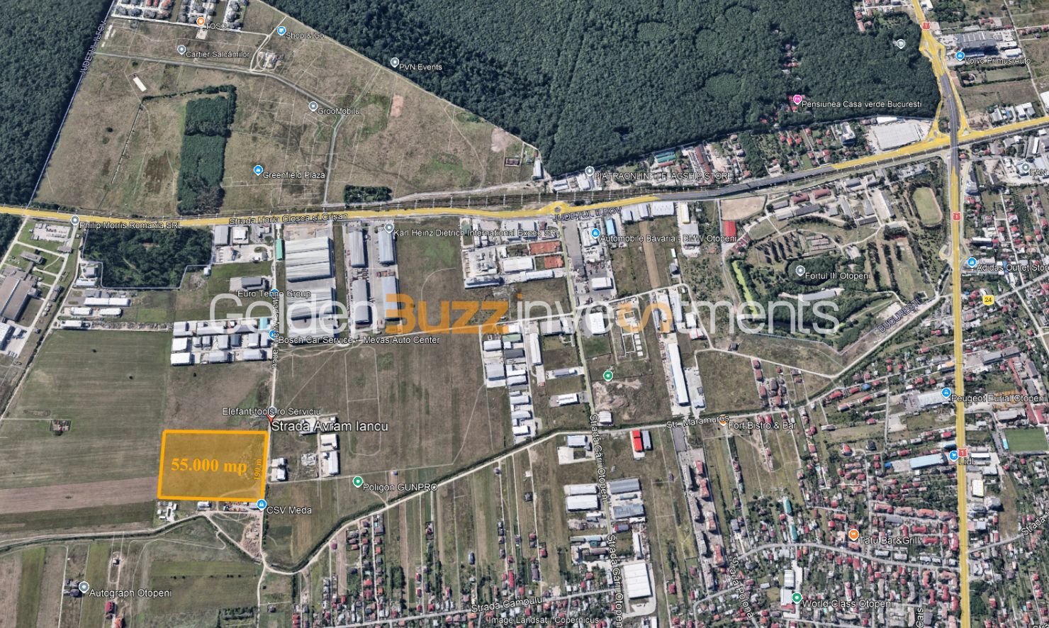 Teren logistic - Otopeni - Str. Avram Iancu - Parcelabil - Schiță 6