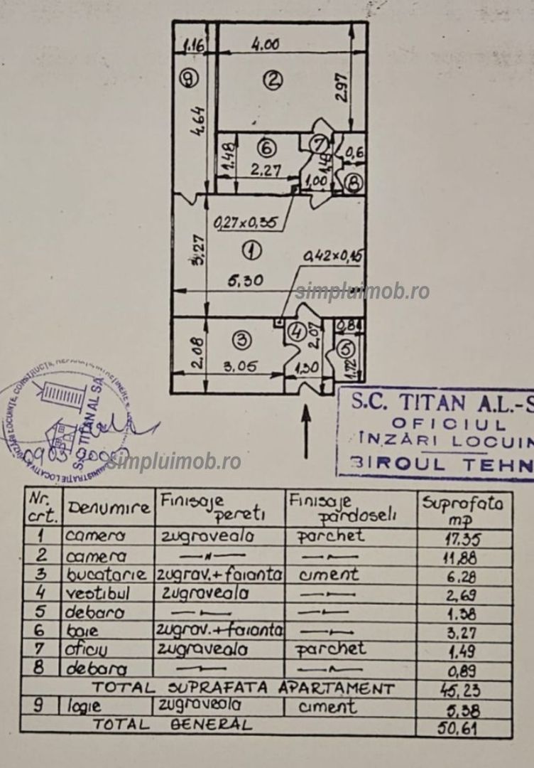 Metrou Dristor centrala proprie 2 camere mobilat - Schiță 9
