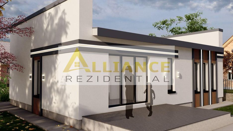 Casa individuala parter || 4 camere 2 bai || teren 309mp - Poză 6
