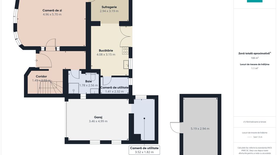 Vilă unică în Șiria | 160 mp utili | Teren 945 mp - Poză 43