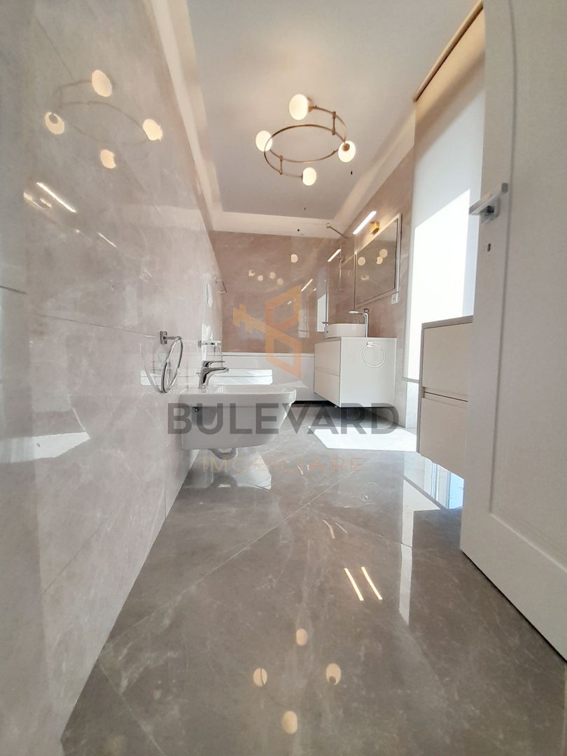 Penthouse de lux 150 mp utili + 200 mp terasa + 2 parcari subterane - Poză 5