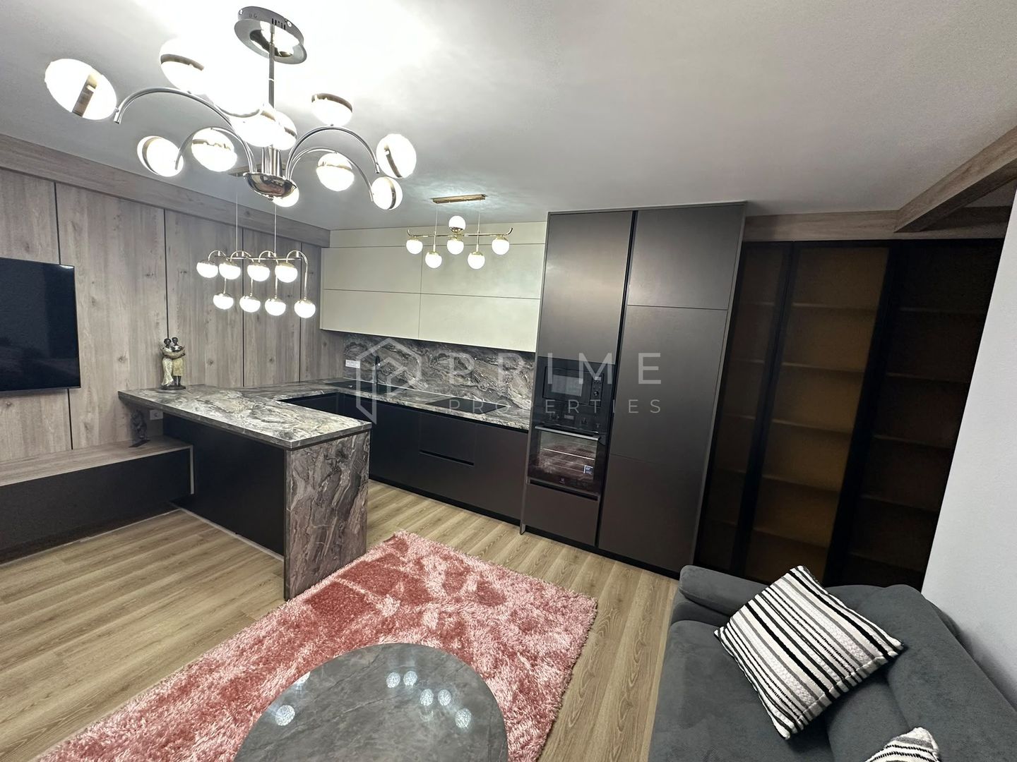 Chirie 3 camere, 75 mp, Etaj 9, Terasă, Loc parcare- Green Residence - Poză 2