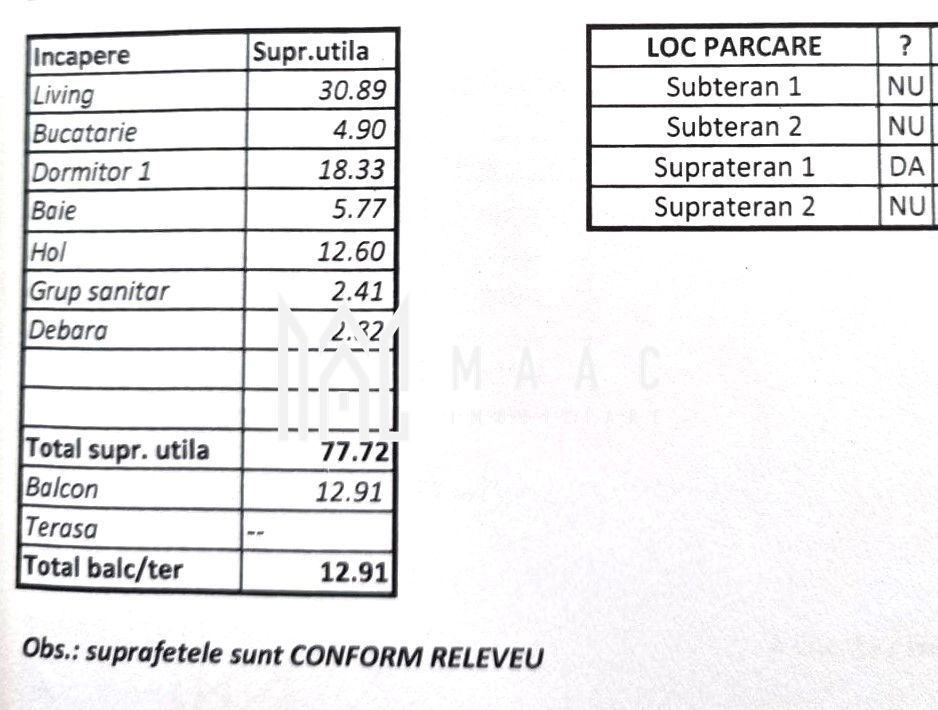 Apartament 2 camere I Etajul 1 I 2 Bai I Parcare I Balanta - Poză 9