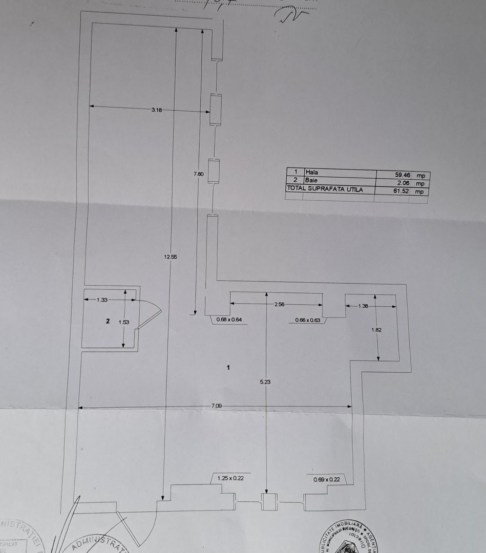 Spatiu comercial 61,52 mp - bd. Timisoara - Poză 9