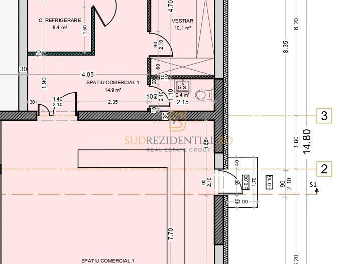 Spatiu comercial 92 mp, The Grand Kristal, Berceni, Sector 4 - Schiță 7