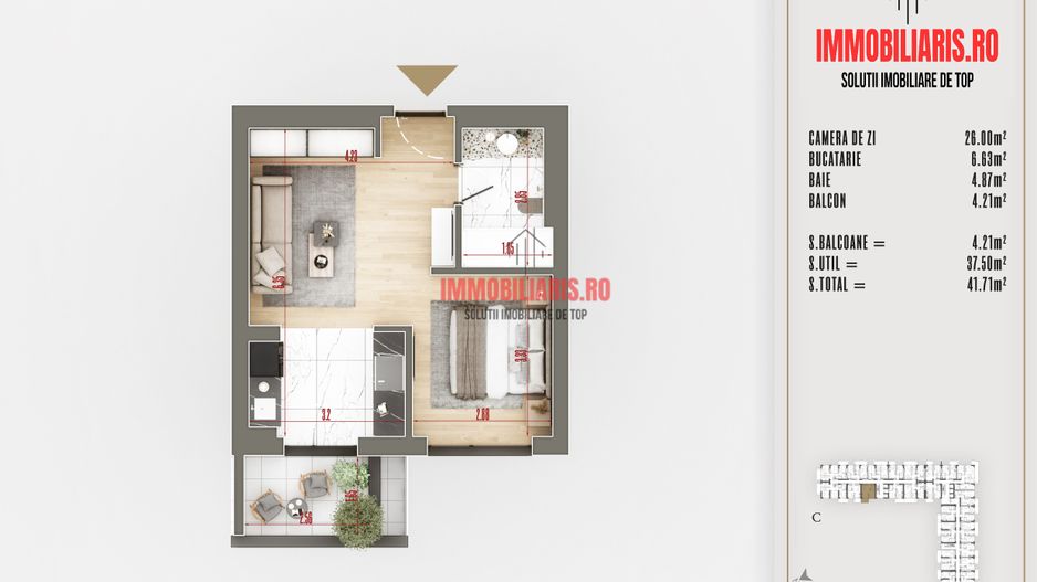 N. Teclu Metrou - Ansamblu Nou - Parcuri - Direct Dezvoltator - Schiță 2