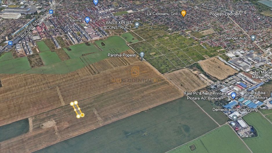 Teren 5000 mp, deschidere dubla - Popesti Leordeni, zona excelenta - Poză 13