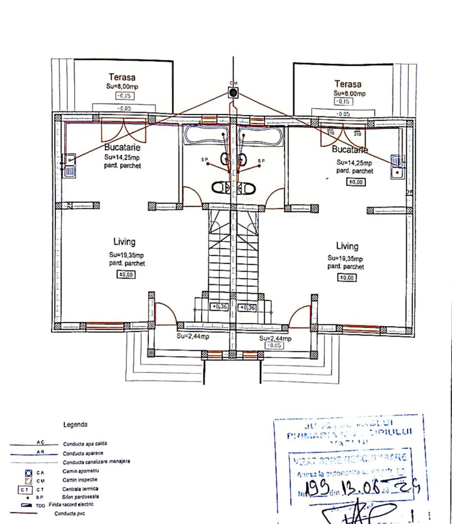 VILĂ P+1E tip DUPLEX și teren 328 mp, VASLUI zona KAUFLAND; - Poză 4