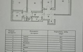 3 Camere 12 minute de Metrou Crangasi (Centrala Proprie) - Poză 3