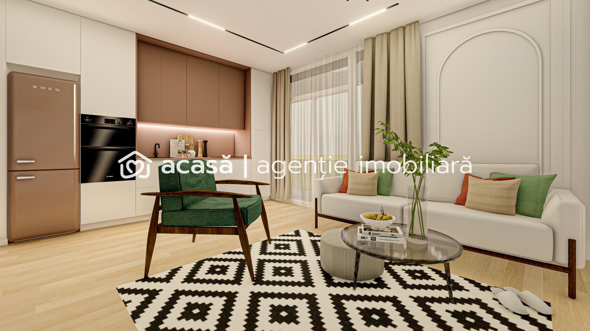Penthouse 3 camere ARED - 104mp - Poză 1