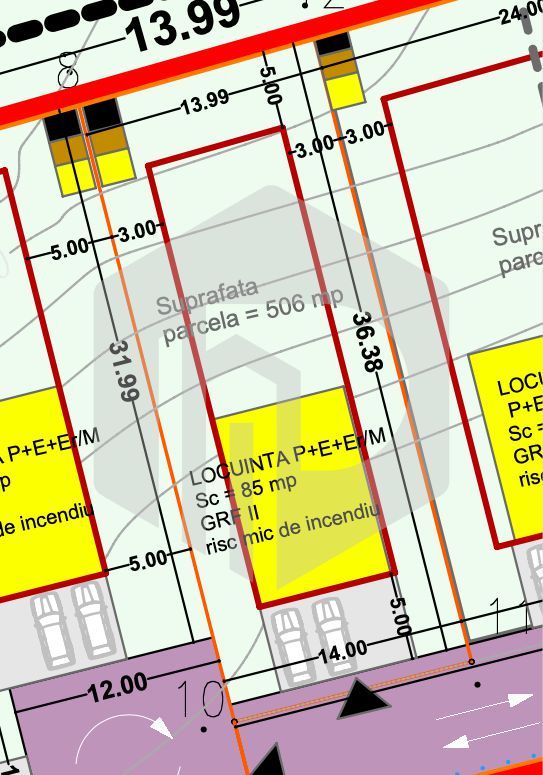 Teren intravilan de vanzare- Calea Cisnadiei- Puz aprobat - Poză 1