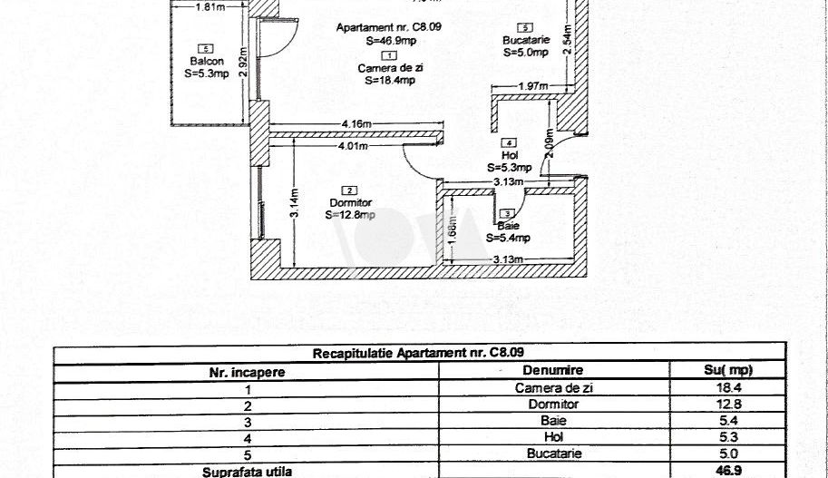 De închiriat: ap. 2 camere + parcare - NOU - Estoria - Nicolae Teclu - Poză 14