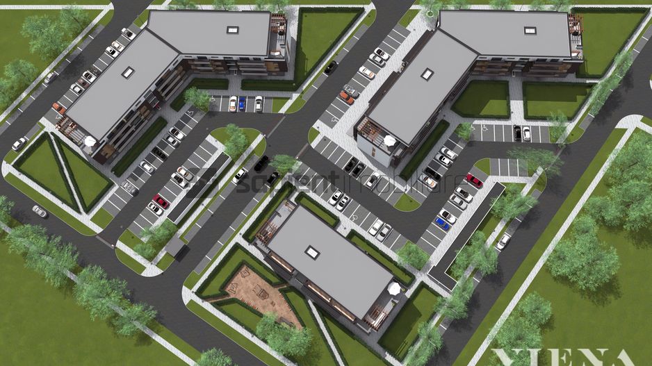 Viena Residence | Teren cu A.C. pentru locuințe colective P+2E+R - Poză 2