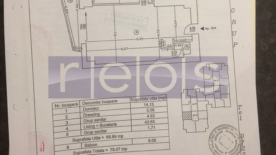 VANZARE 2 CAMERE -SEMIDECOMANDAT - UPGROUND RESIDENCE - Poză 8