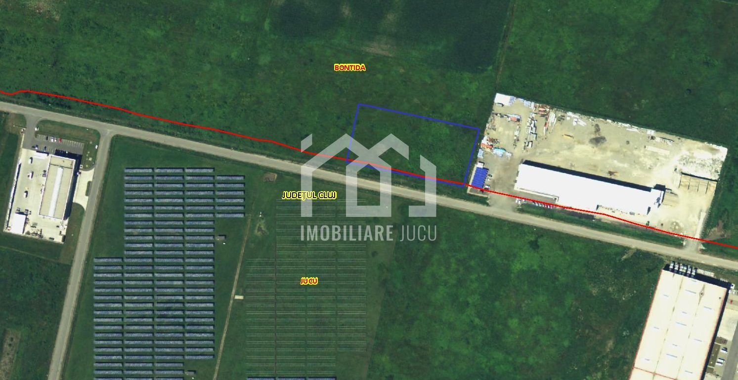 Teren intravilan industrial – 8.233 mp | Bonțida, lângă Tetarom III - Poză 1