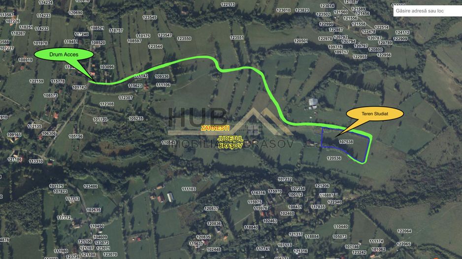 Teren Zarnesti zona Tohanita cu PUZ | Fara Utilitati | 9.053mp - Poză 7