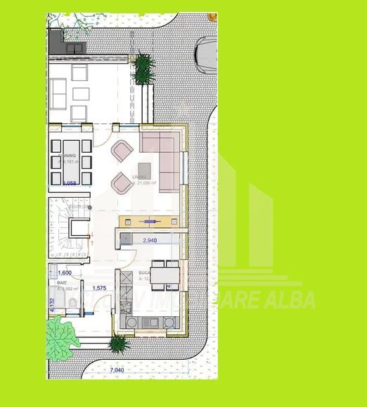 Casa in regim cuplat de vanzare, Alba-Micesti - Poză 2