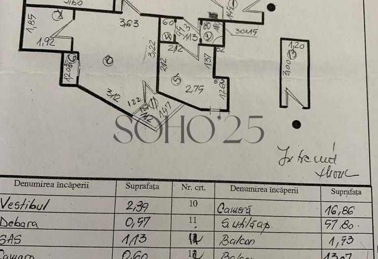 Penthouse 3 cam | Dacia – Eminescu | Terasă generoasă - Poză 9
