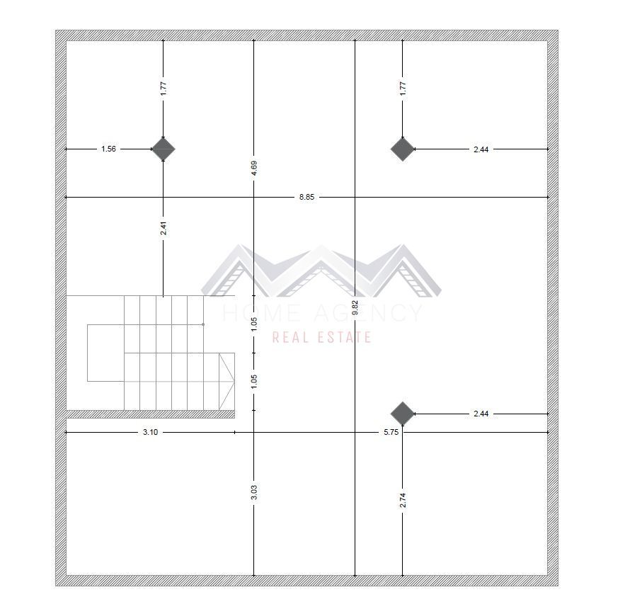 Casă nouă de vânzare lângă Pădurea Tunari – 5 camere, 306 mp teren - Schiță 14