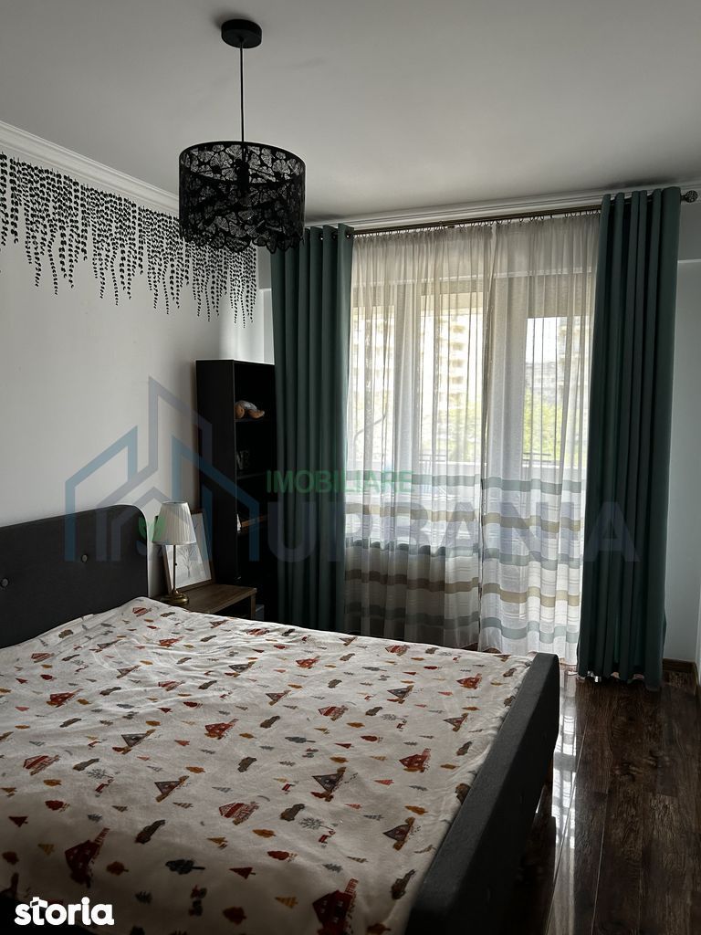 Apartament 3 camere, 70 mp, decomandat, etaj 1, Valea Lupului – vedere spre Mall Moldova - Poză 6