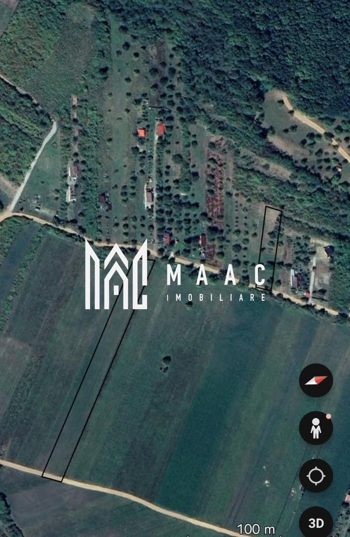 Teren 1400 mp | Valea Mărului | Parcelabil | Cabane / Retreat în natură - Poză 3