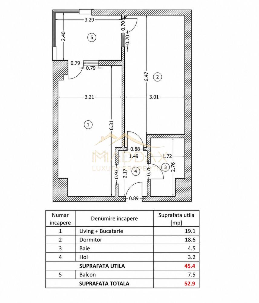 Apartament 2 Camere Central Address | Centrală| Mobilat la Comandă - Poză 7