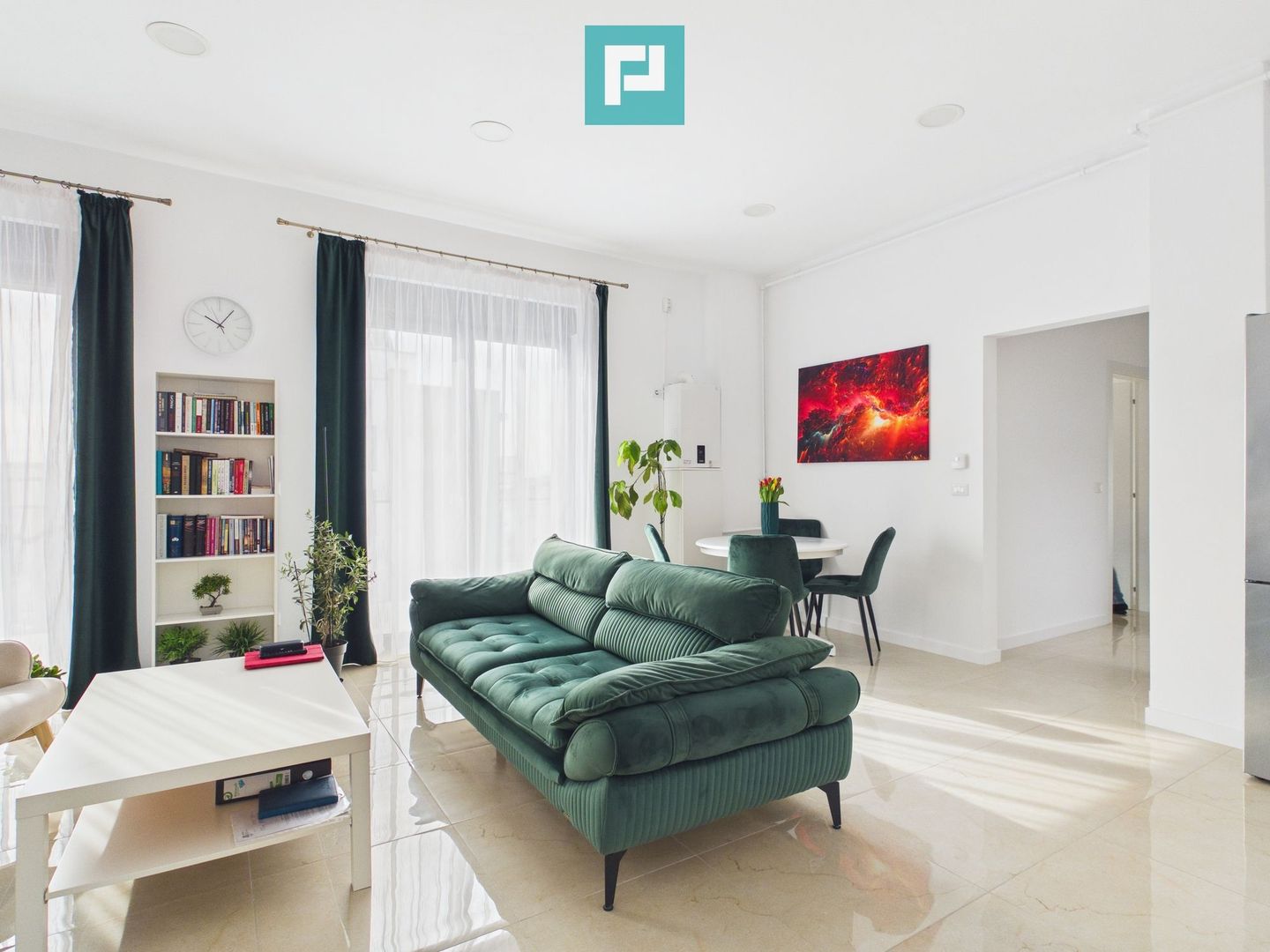 Penthouse premium, 4 camere, mobilat, 2 balcoane - Poză 10