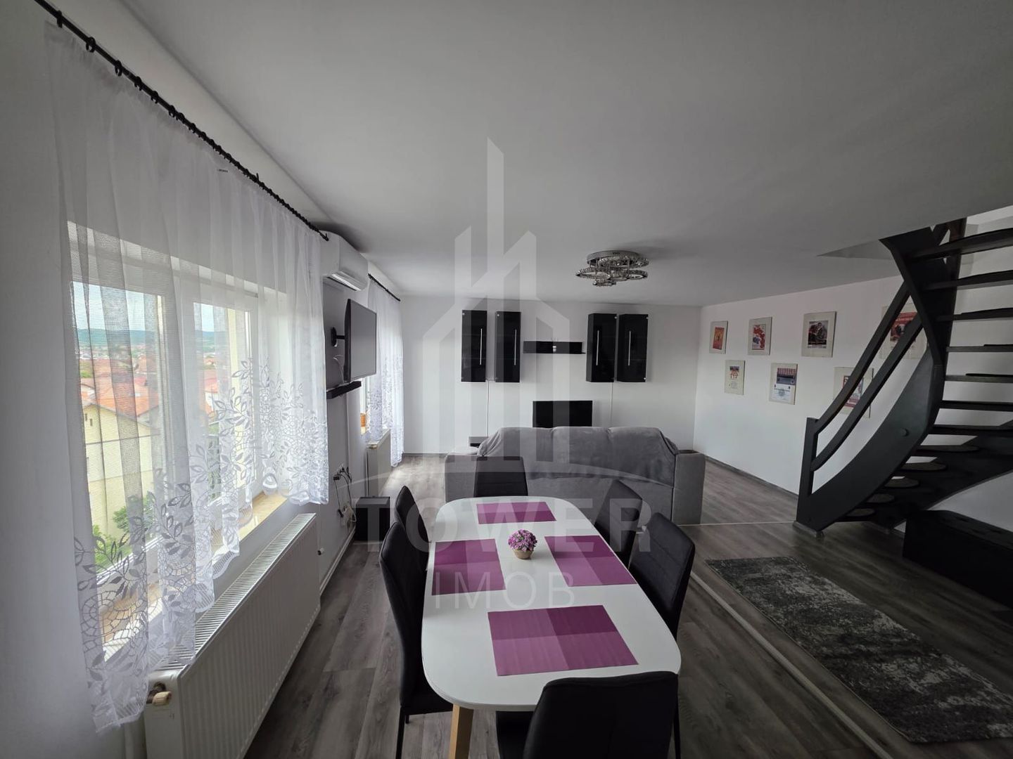 Apartament 2 dormitoare - complet mobilat - Poză 3