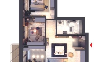 APARTAMENT 3 CAMERE | PALLADY | METROU NICOLAE TECLU - Poză 8