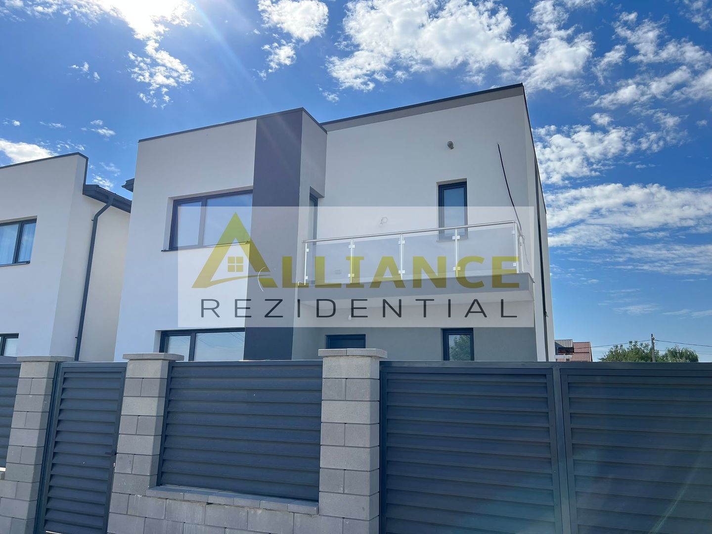 VILA INDIVIDUALA MODERNA SEMIMOBILATA -4 CAMERE-TEREN 375 MP - Poză 5