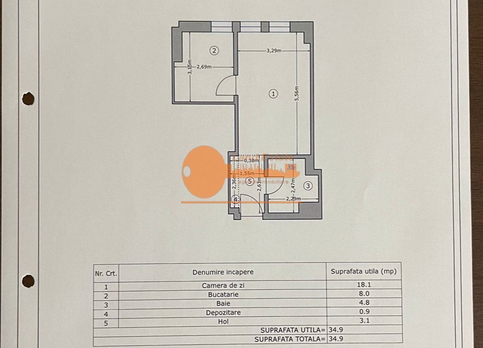 Garsoniera Moghiros Residence ( Lux ) - Poză 4