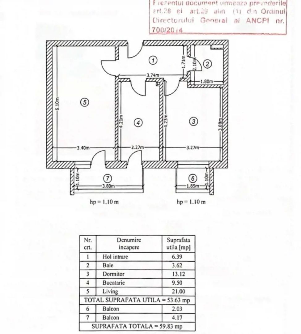 Comision 0 % Apartament 2 camere The Grand Kristal - Poză 10