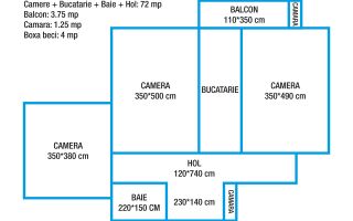 Apartament 3 camere decomandate, 72 mp, boxă, etaj 3/10, Cluj-Napoca - Poză 1