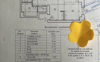 3 camere, decomandat, etaj 6/9, 75mp, 2 bai, liber! - Poză 6
