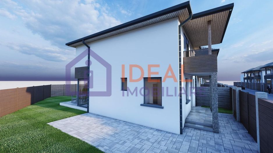 Duplex Modern cu 4 camere si gradina, In Selimbar - Poză 2